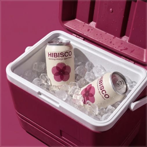 Cans in a cooler